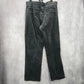 Lee Relaxed Straight Leg Gray Black Denim Pants Jeans 16M