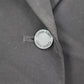 Calvin Klein Black Fish Mouth Formal Preppy Cocktail Coat Jacket Blazer 10