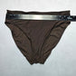 Envya Brown Swim Beach Cheeky Flirty Boho Bikini Bottom L Large 12