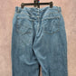 No Boundaries Blue Straight Tapered Leg Denim Pants Wide Plus Jeans 17