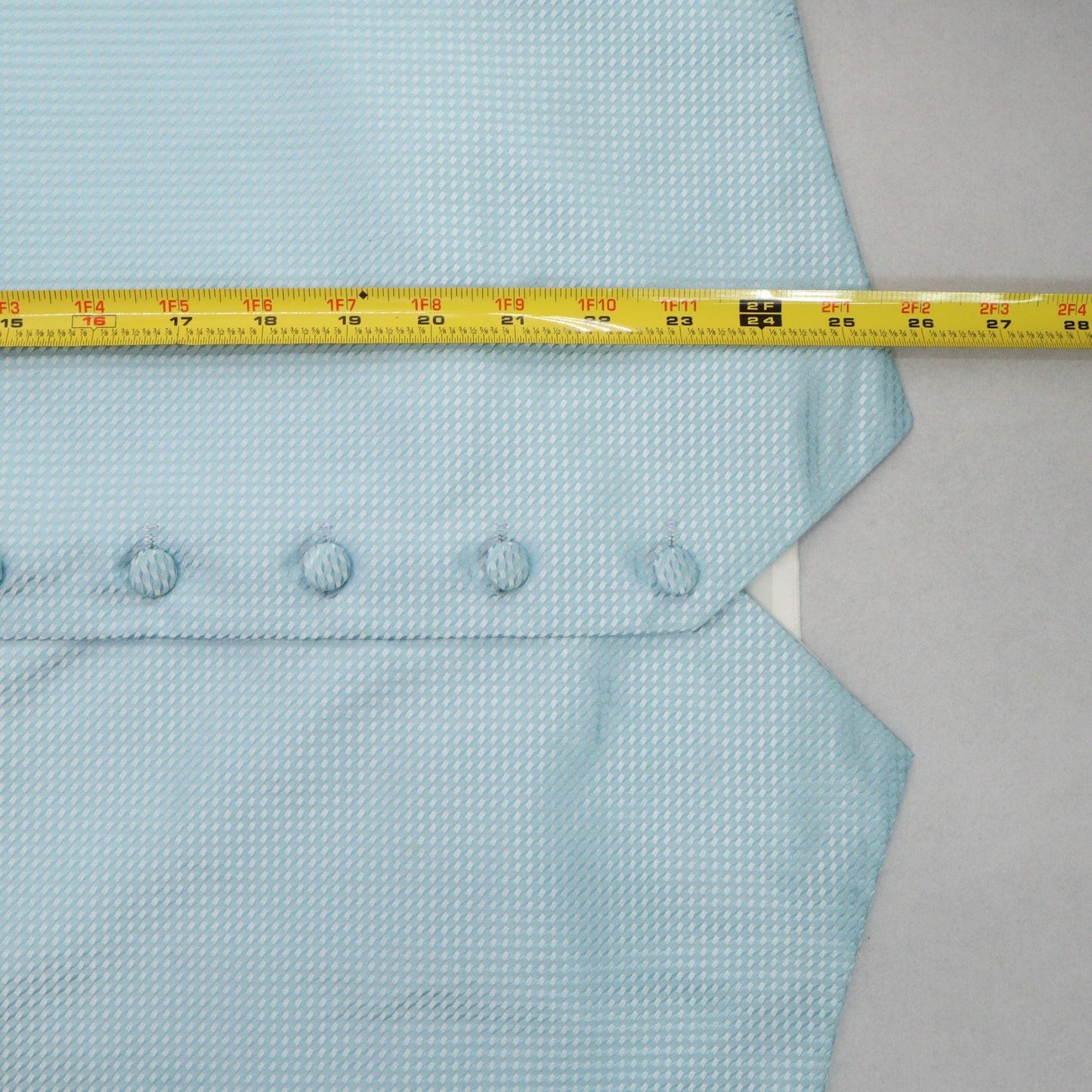 Pronto Uomo Blue 5 Button Point Waistcoat Tuxedo Formal Suit Vest 42R Medium