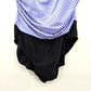 TrimShaper Purple Black Polka Dot One Piece Swimsuit Tummy Control 12