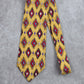Jos. A. Bank Corporate Collection Yellow Diamond Geometric Silk Men's Neck Tie