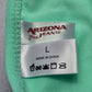 Arizona Jeans Co Green Swim Beach Cheeky Flirty Boho Bikini Bottom L Large