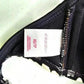 Xhilaration Black Geometric Padded Swimsuit Bikini Swimwear Top Extra Small XS