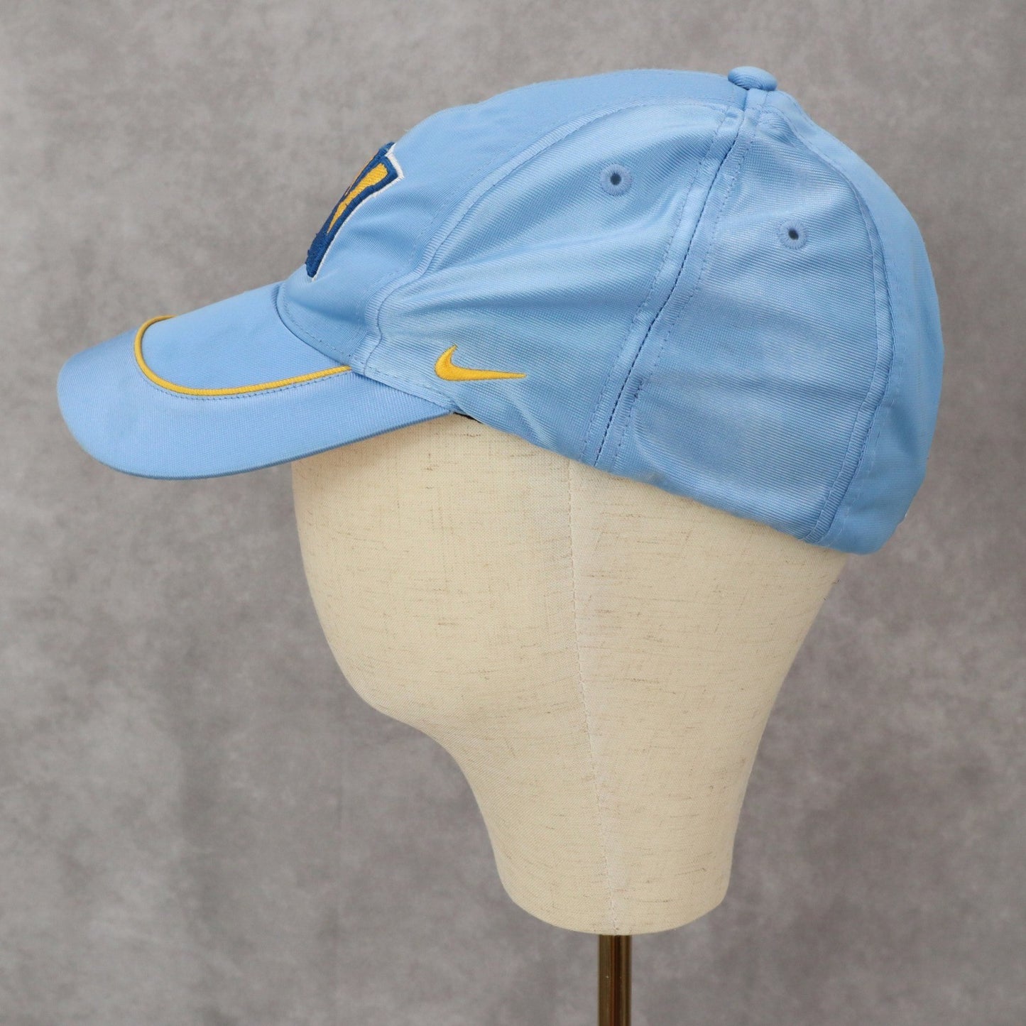 Nike Blue Carmelo Anthony 15 Denver Nuggets Fitted Athletic Baseball Cap Hat