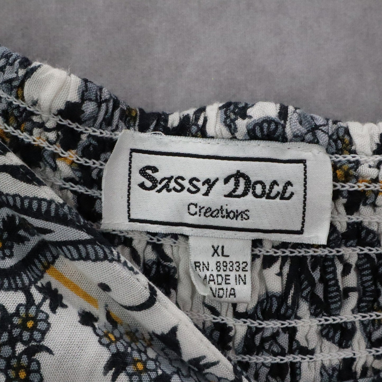 Sassy Doll Boho Paisley Skirt Midi Gypsy Floral Festival Retro XL Extra Large
