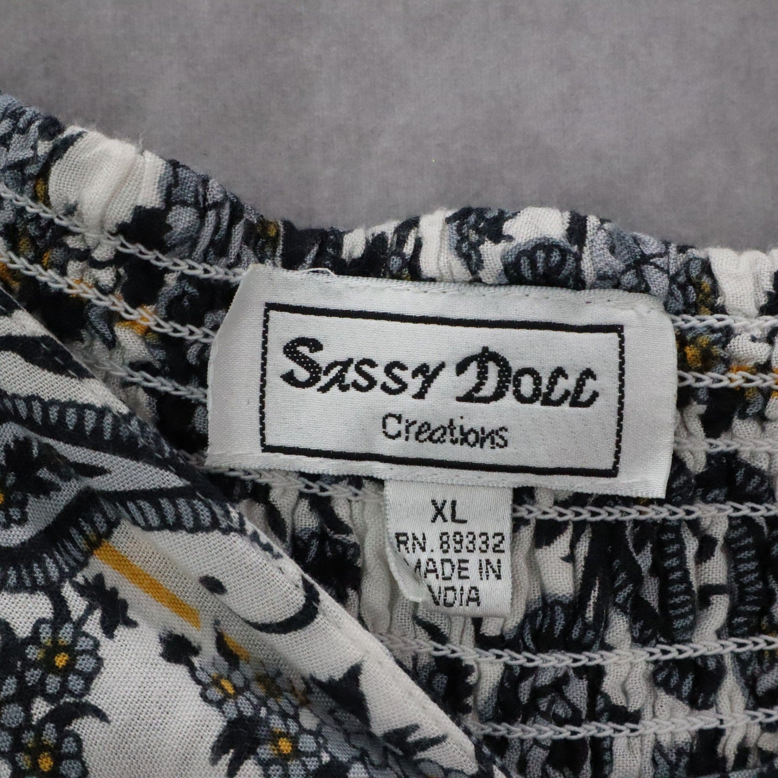 Sassy Doll Boho Paisley Skirt Midi Gypsy Floral Festival Retro XL Extra Large