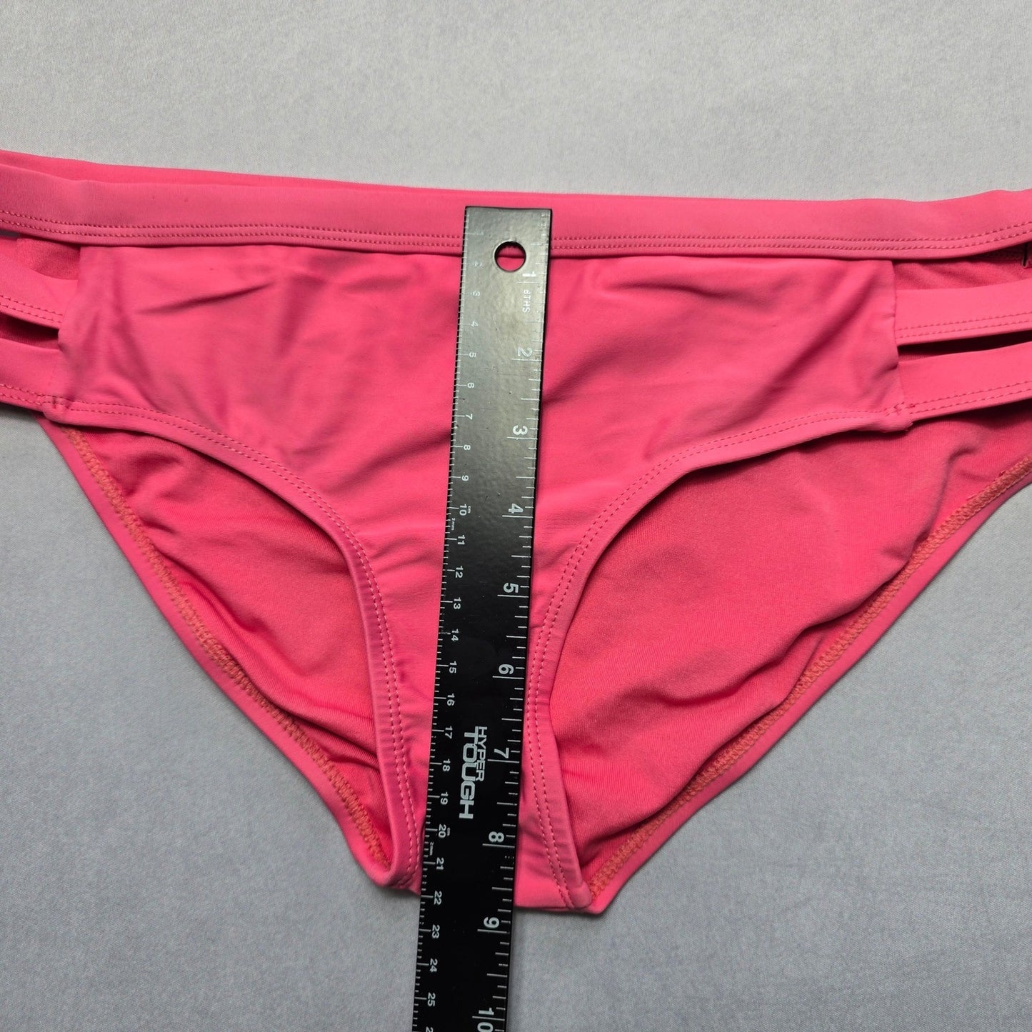Express Pink Swim Beach Hipster Cheeky Flirty Boho Bikini Bottom L Large