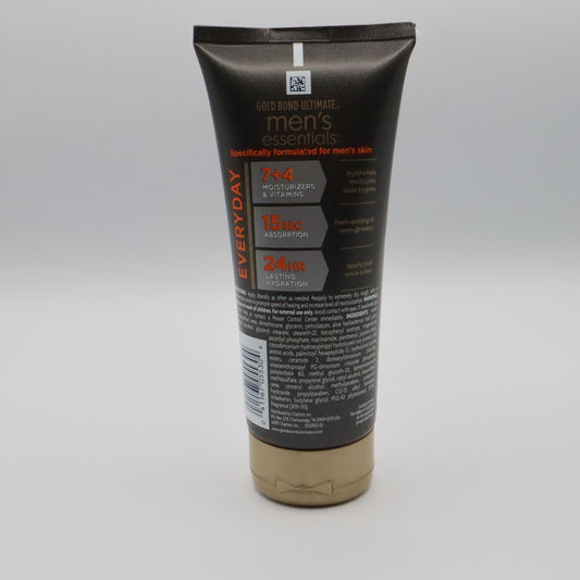 Gold Bond Mens Everyday Essentials Lotion 6.5OZ Fresh Scent Full Size Body Cream