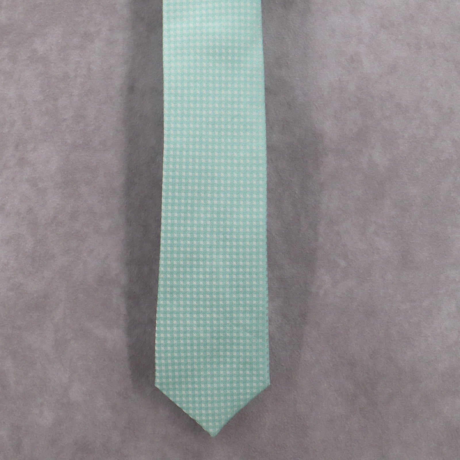 The Tie Bar Green Plaid Executive Silk Formal Business Classic Men's Neck Tie