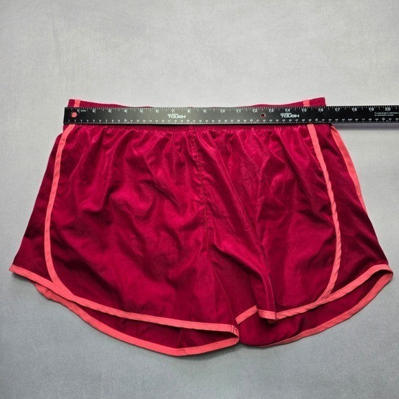 Members Mark Pink Pull On Athletic Sports Active Running Shorts L Large