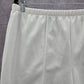 Romans White Stretch Flat Front Active Bottoms Pants Shorts 8