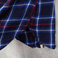 American Eagle Outfitters Boyfriend Fit Blue Flannel Plaid Lumberjack Rugged XS