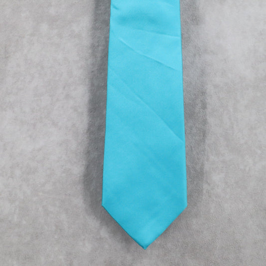 Apt 9 Blue Solid Executive Formal Preppy Business Classic Men's Neck Tie