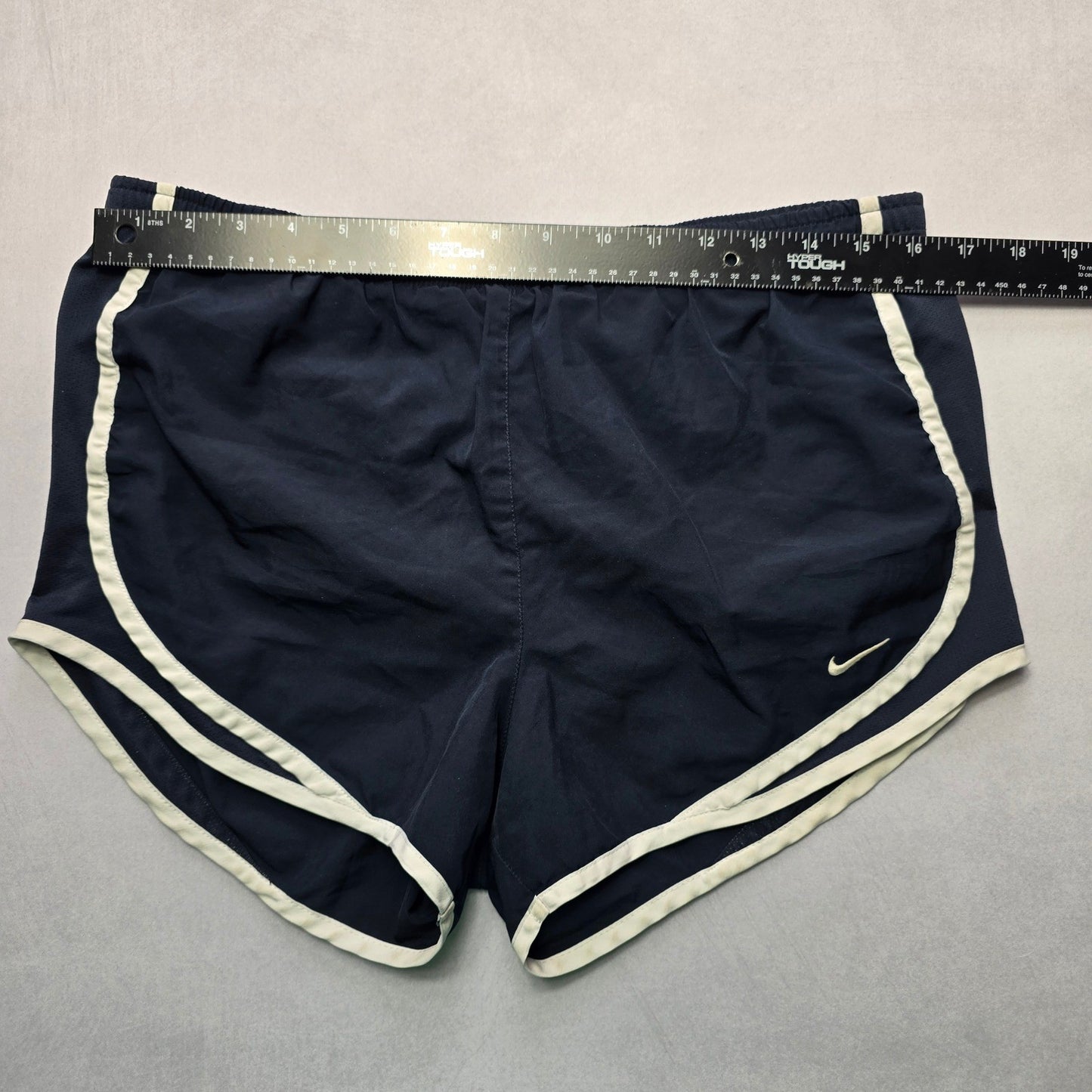 Nike Navy Blue Active Sports Athletic Running Pull On Pants Shorts S Small
