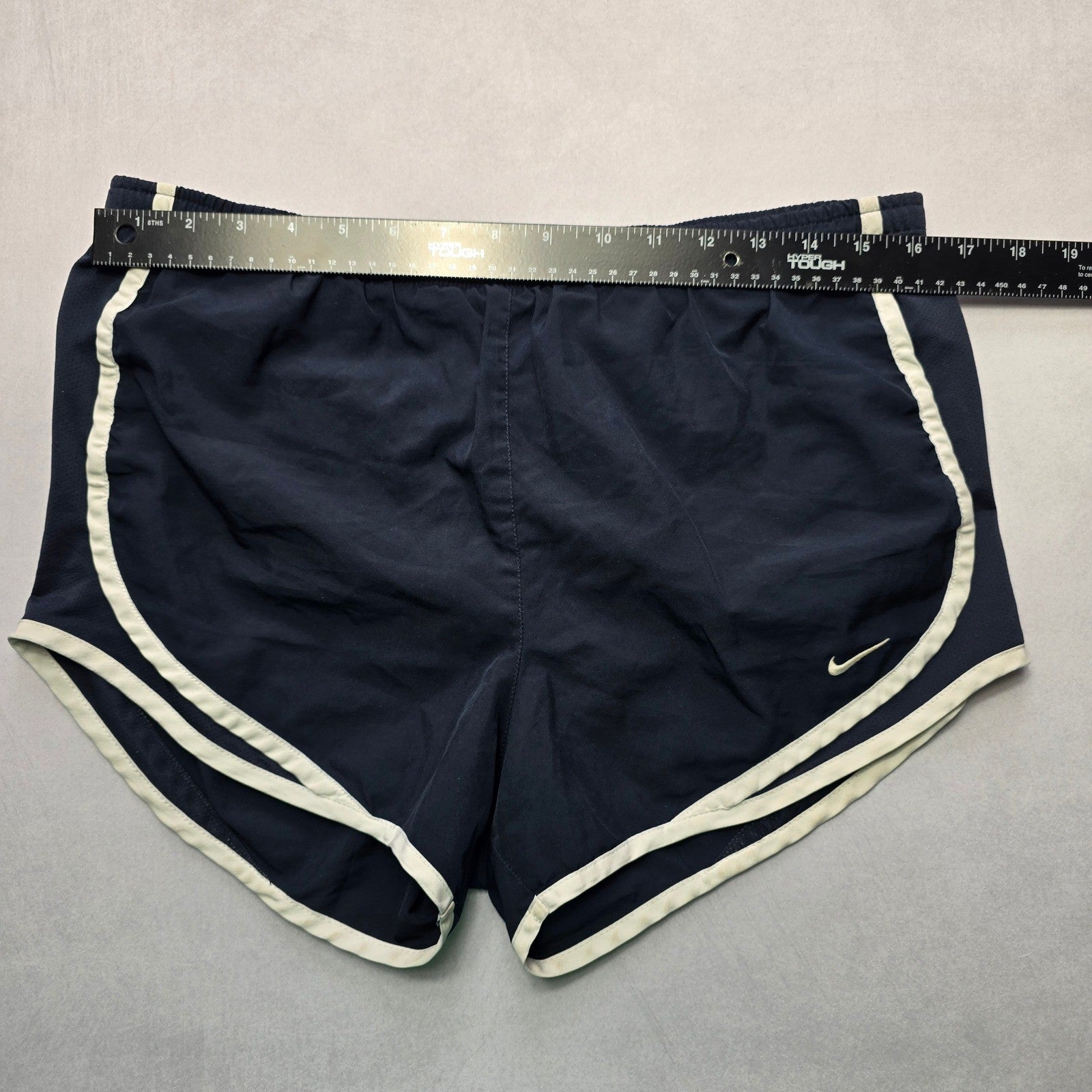 Nike Navy Blue Active Sports Athletic Running Pull On Pants Shorts S Small