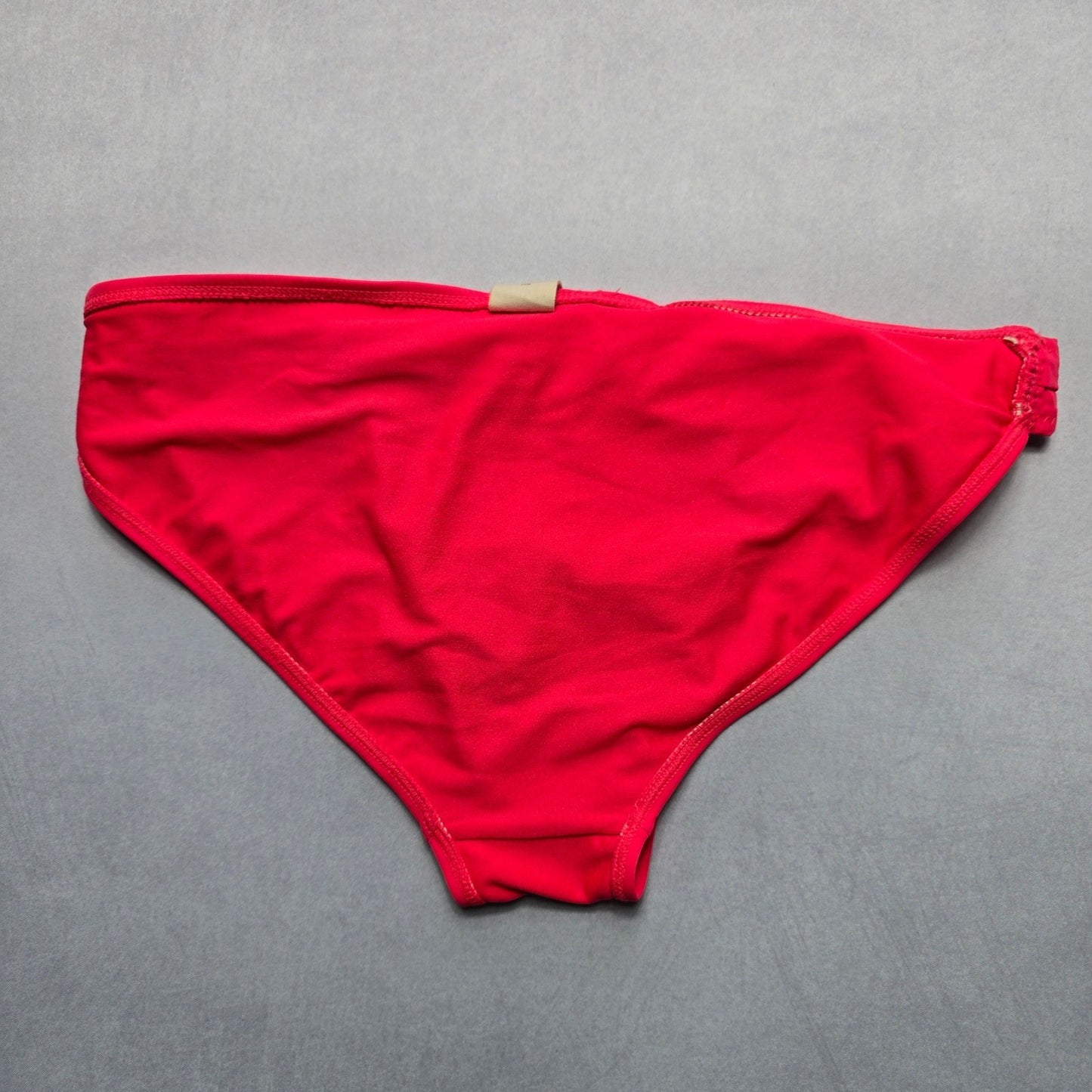 OP Deep Pink Swim Beach Cheeky Flirty Boho Bikini Bottom L Large