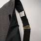 After Six Gray Short Open Back Welt Pocket 4 Button Point Tuxedo Vest Medium 38S