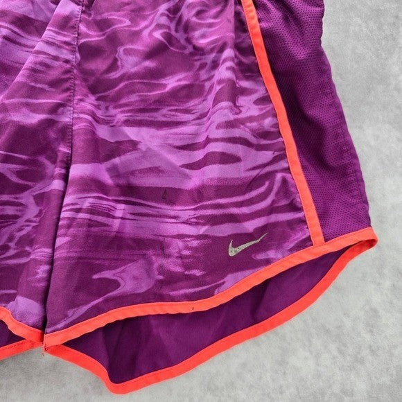 Nike Purple Pull On Athletic Active Running Pants Shorts S Small