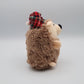 Bass Pro Shop Plush Hedgehog Stuffed Animal Toy Brown Tartan Hat 6" Gift Kids