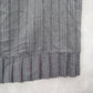 Gray Stripe Pleated Stripe Zip Business Casual Formal Office Workwear Plus 22W