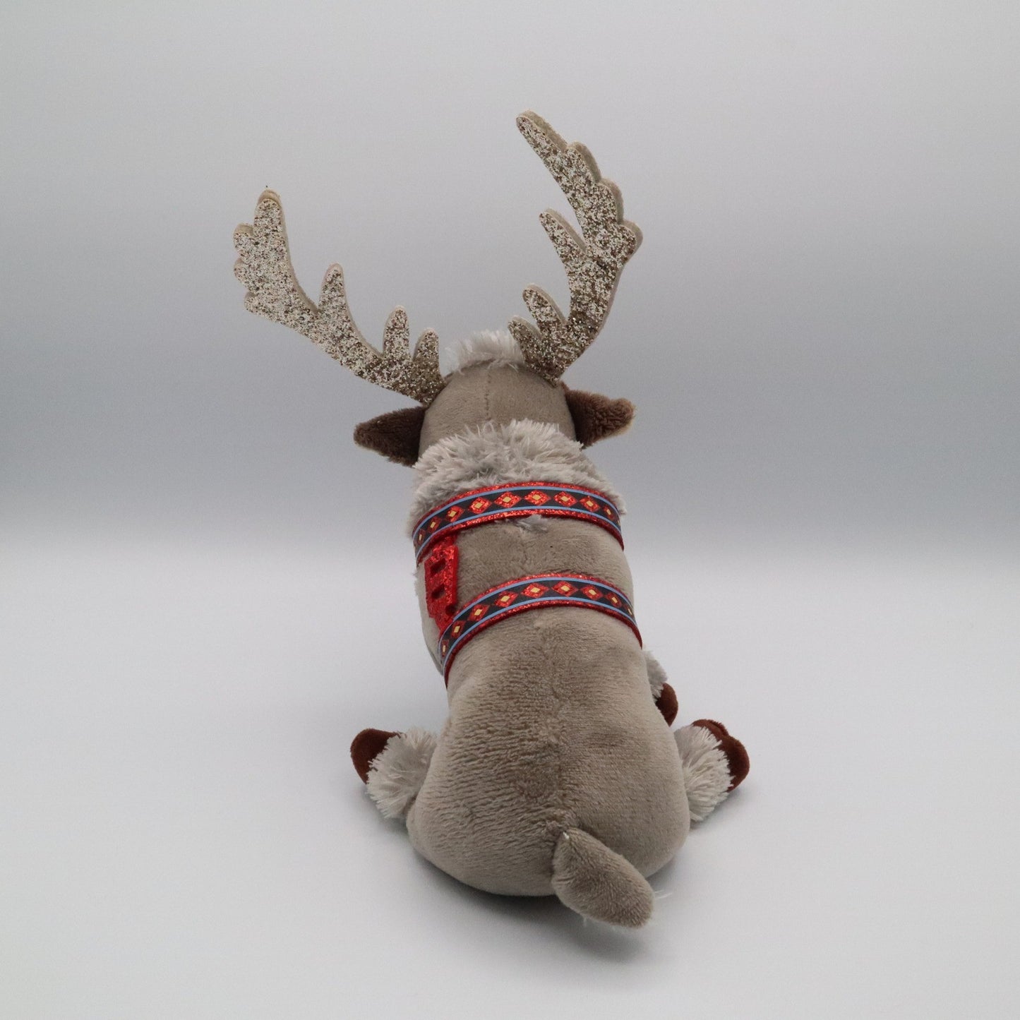 Disney Frozen Sven Plush Reindeer Stuffed Animal Toy Glitter Antlers 8" Gift