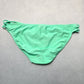 Arizona Jeans Co Green Swim Beach Cheeky Flirty Boho Bikini Bottom L Large