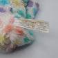 Colorful Bunny Plush Toy Stuffed Animal Soft Rainbow Pastel Sparkle Ears 9"