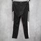 Xersion Black Checker Ankle Active Athletic Stretch Leggings Pants L Large