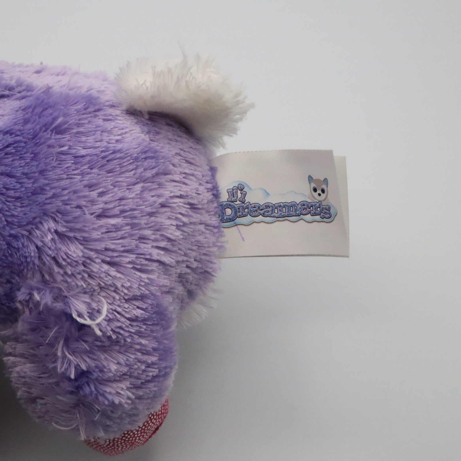 Lil Dreamers Purple Stuffed Animal Toy 8" Sparkle Eyes Plush Bunny Rabbit
