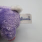 Lil Dreamers Purple Stuffed Animal Toy 8" Sparkle Eyes Plush Bunny Rabbit