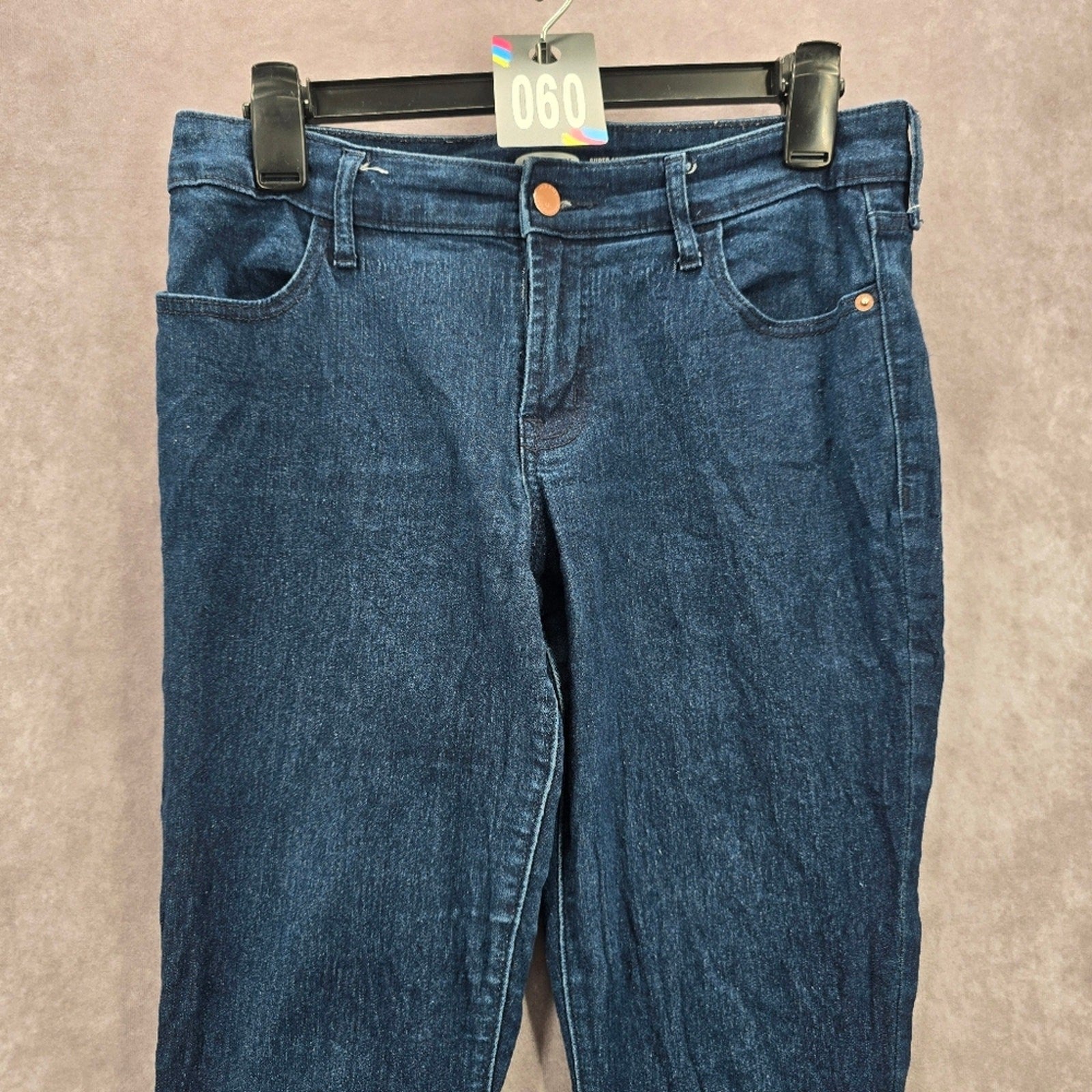 Old Navy Blue Super Skinny Denim Jeans Pants 8P