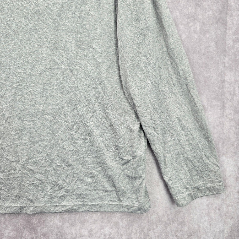 Gray Christmas Dog Cat Holiday Festival Relaxed Naughty Nice Print Top Medium