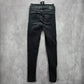 American Eagle Black Skinny Stretch Denim Jeans 0R Juniors Girls