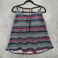 Kona Sol Black Multi Color Print Padded Swimwear Tankini Tank Top Plus 24W 2X