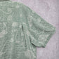 Bermuda Bay Green Tropical Surf Island Vintage Cotton Relax Hawaiian Shirt XXL