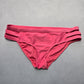 Express Pink Swim Beach Hipster Cheeky Flirty Boho Bikini Bottom L Large