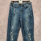 So Distressed Ultimate High Rise Denim Jeggings Blue Pants Jeans Skinny 3