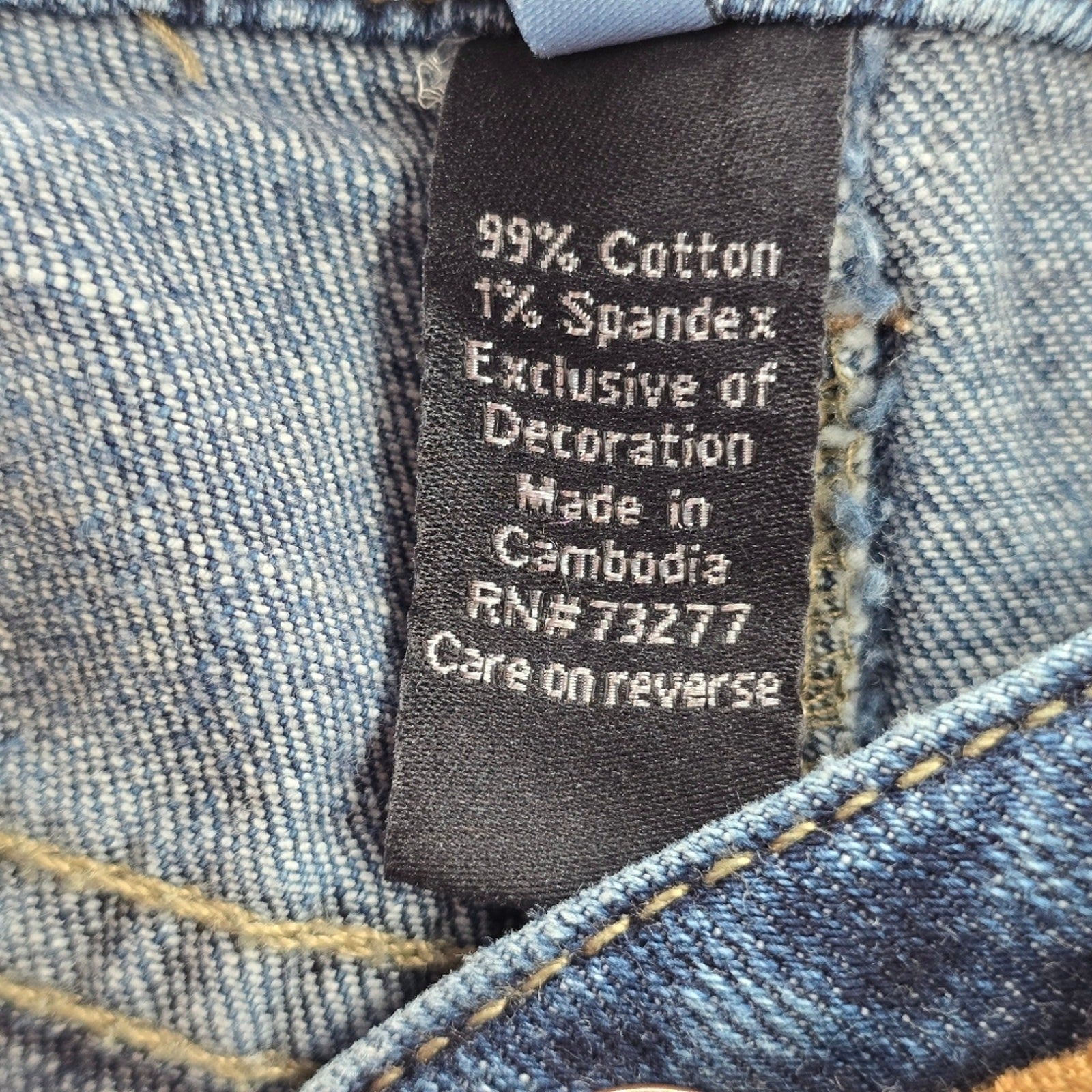 Apt. 9 Blue Bootcut Modern Fit Straight Flare Denim Jeans Pants 4