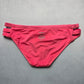Express Pink Swim Beach Hipster Cheeky Flirty Boho Bikini Bottom L Large