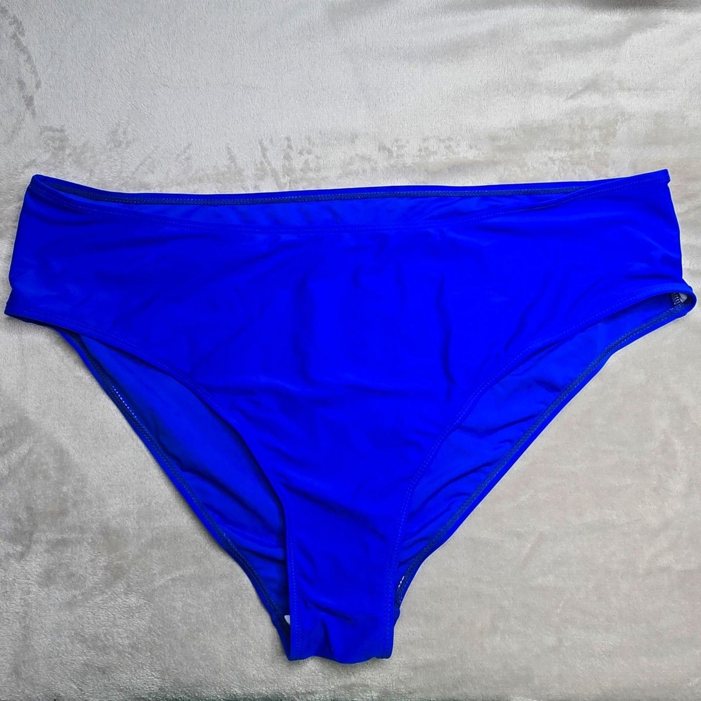 Shein Blue Bikini Swimwear Swimsuit Bottom Size 2XL