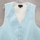 Pronto Uomo Blue 5 Button Point Waistcoat Tuxedo Formal Suit Vest 42R Medium