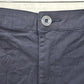 Lane Bryant Navy Blue Cotton Flat Womens Preppy Front Shorts Size 26 3X NWT