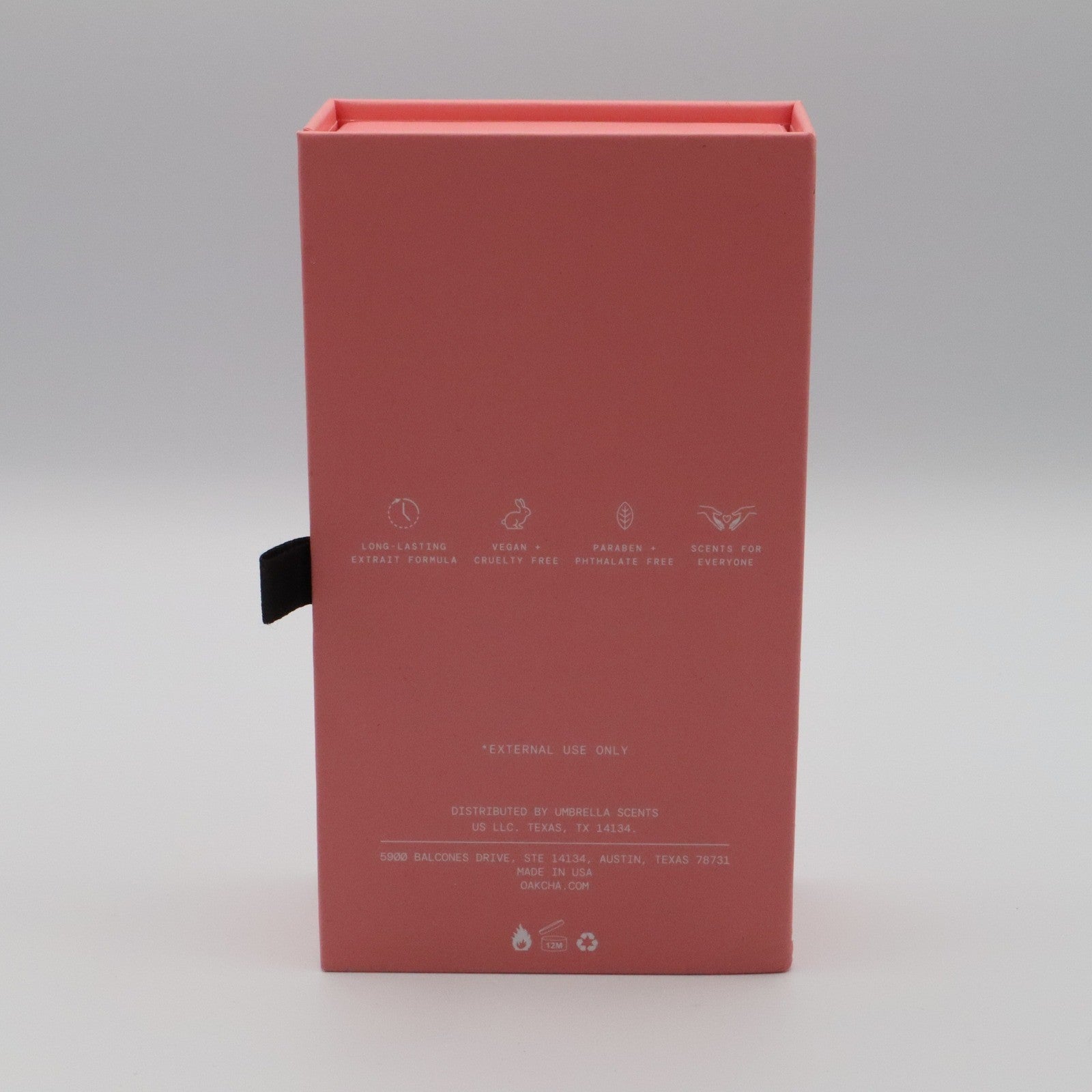 Oakcha Extrait De Parfum 50 ML 1.7 FL OZ Empty Collectors Display Box Only