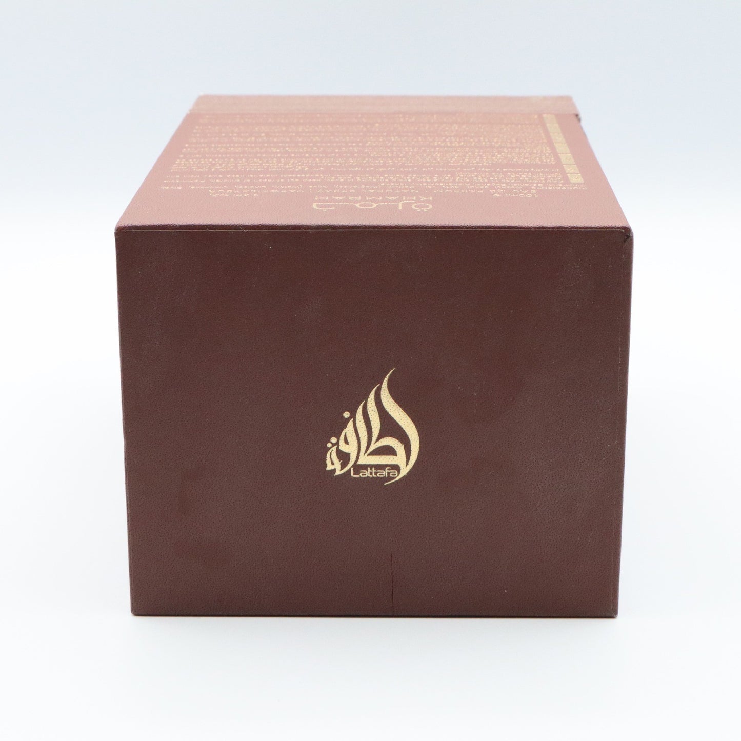 Lattafa Qahwa Khamrah Eau De Parfum 100ML 3.4FL OZ Empty Collectors Display Box