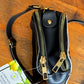 Black Brown Animal Printed Double Zipper Clasp Crossbody Fashion Purse