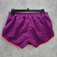 Nike Purple Pull On Athletic Active Running Pants Shorts S Small