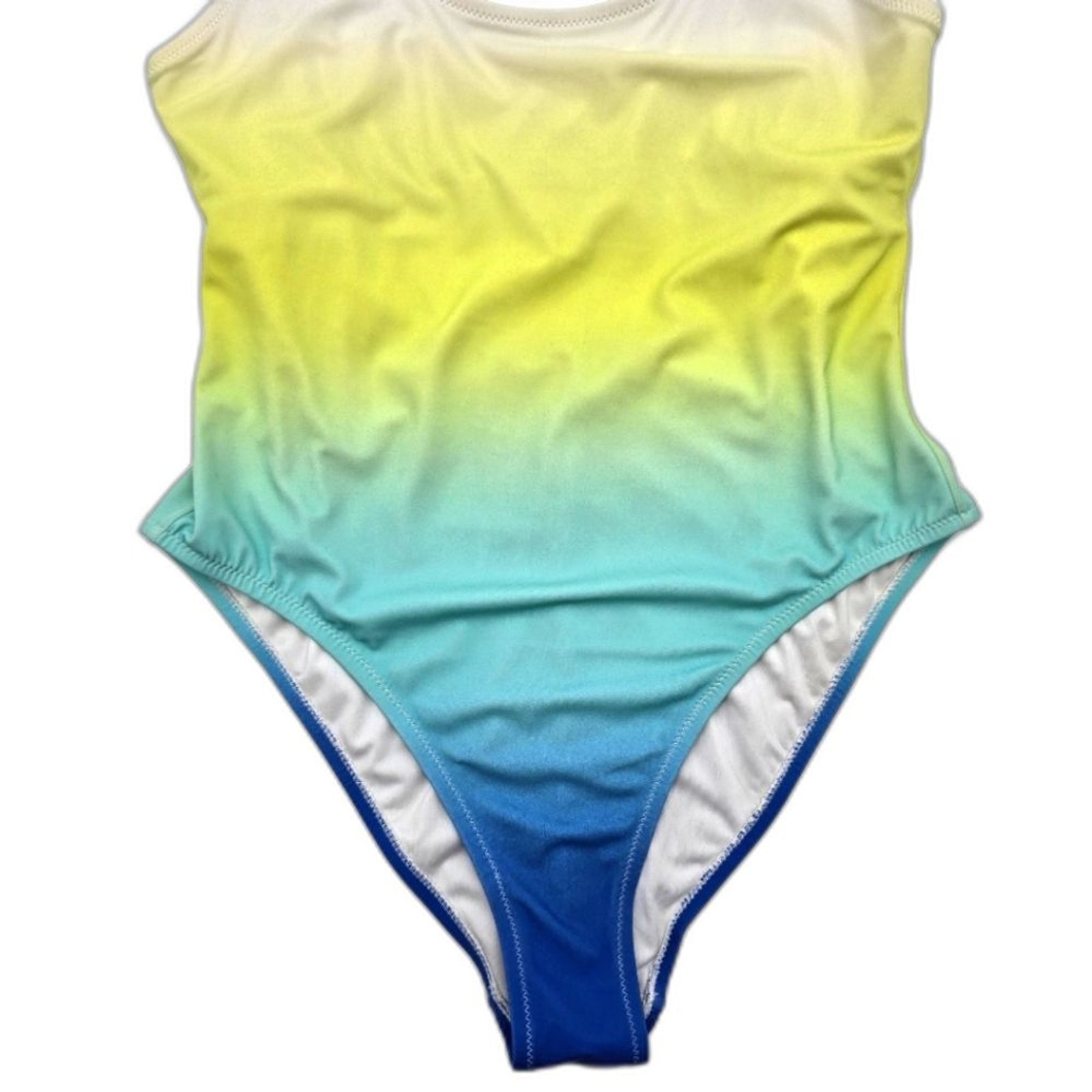 Love & Sports Ombre One Piece Swimsuits Swimwear Bathing Suit Medium Size 8-10