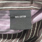 Artisti Italiani Brown Stripe Mens Cotton Button Down Long Sleeve Shirt XXL 43